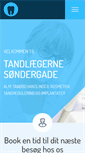 Mobile Screenshot of galtentandlaeger.dk